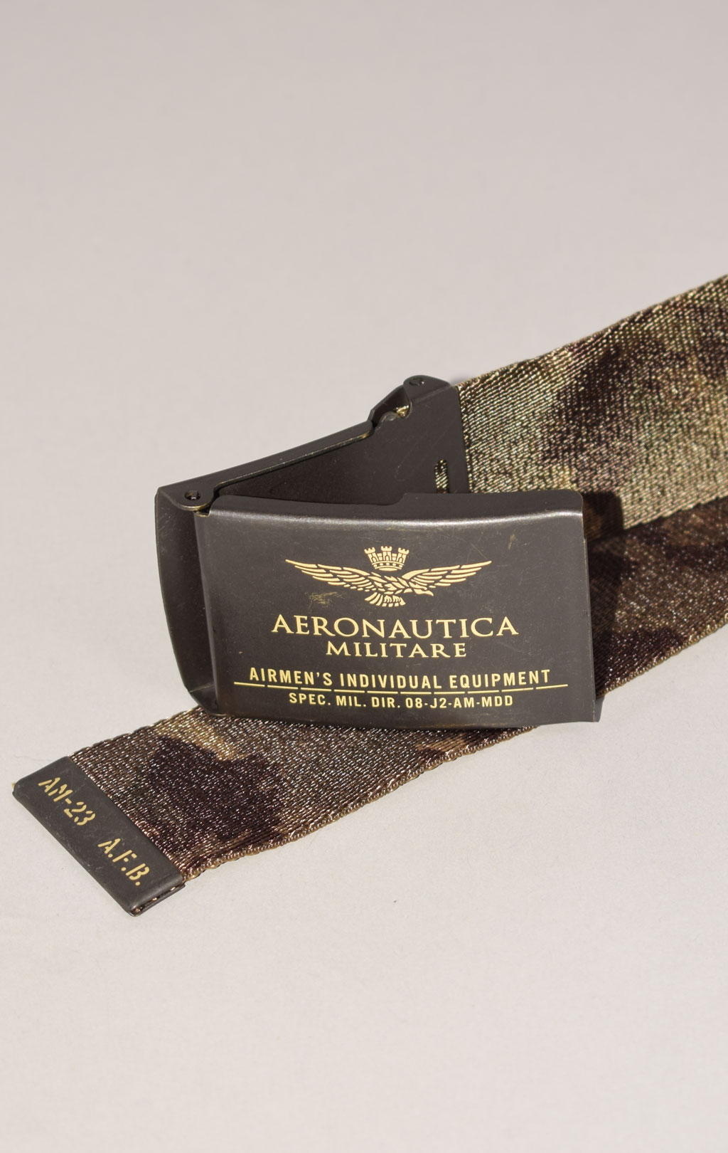 Ремень тканевый AERONAUTICA MILITARE FW 22/23/IT camouflage pilot (CI 288)