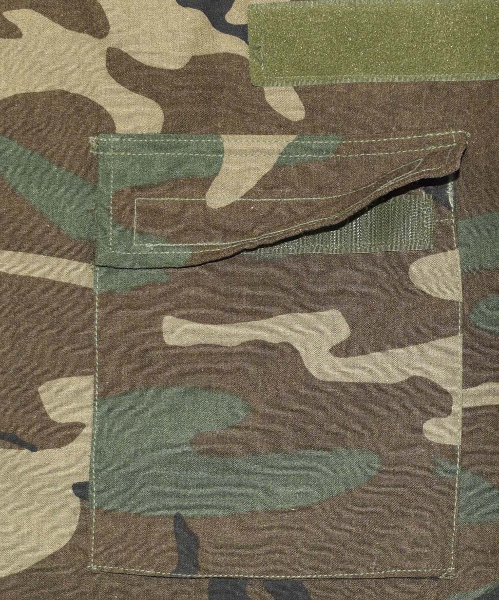 Куртка армейская лётная Aramid camo woodland США