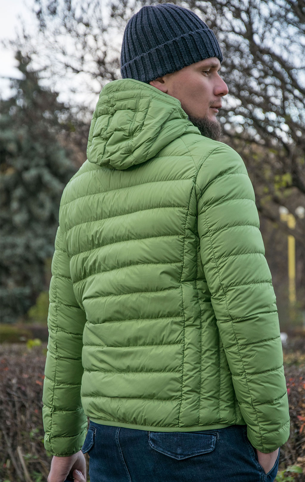 Куртка-пуховик лёгкая PARAJUMPERS LAST MINUTE FW 21/22 bud green 