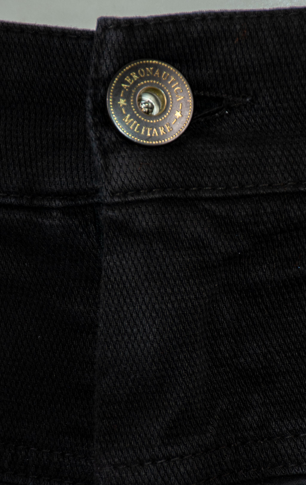 Брюки-карго AERONAUTICA MILITARE ANTI-G плотные FW 25/26/AL jet black (PA 1664) 