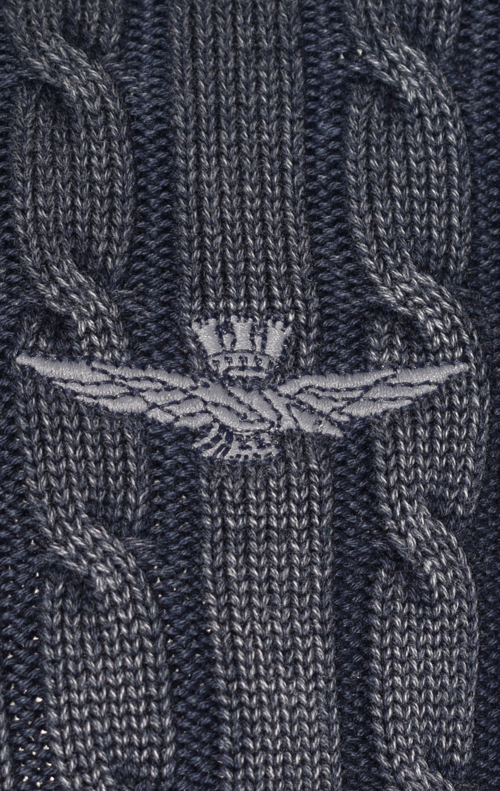 Свитер с горлом AERONAUTICA MILITARE FW 22/23/IN blue scuro (MA 1408) 