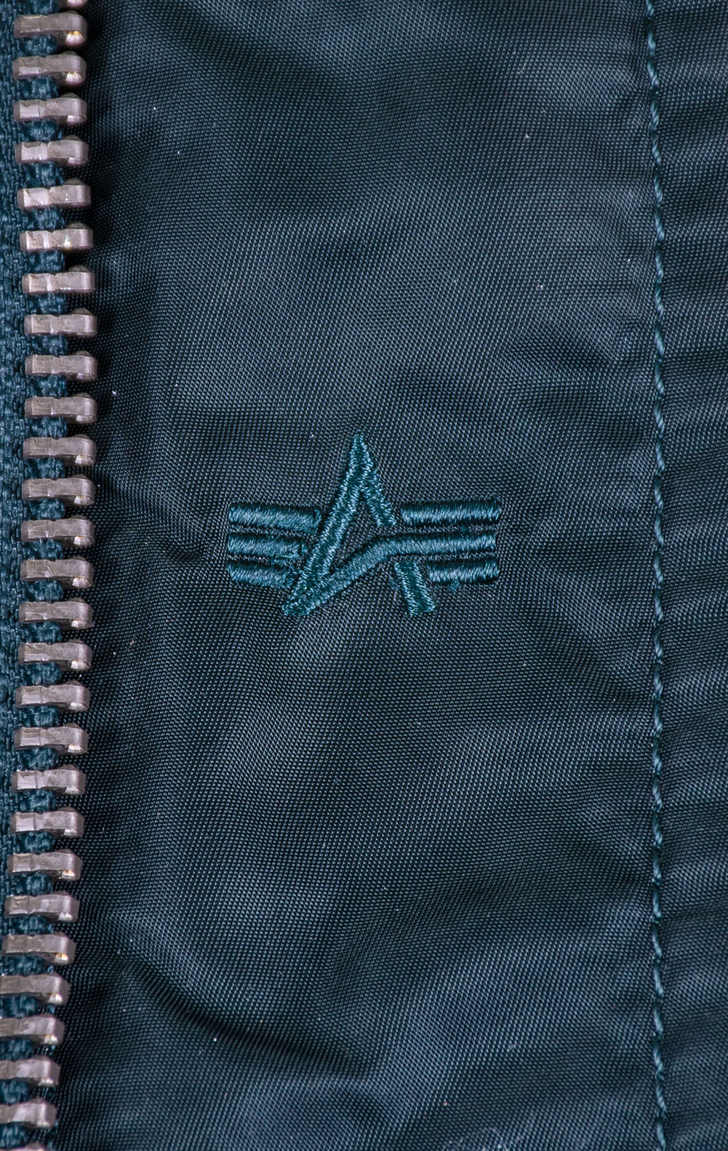 Женская аляска ALPHA INDUSTRIES VF 59 N-3B натур. мех petrol dark 