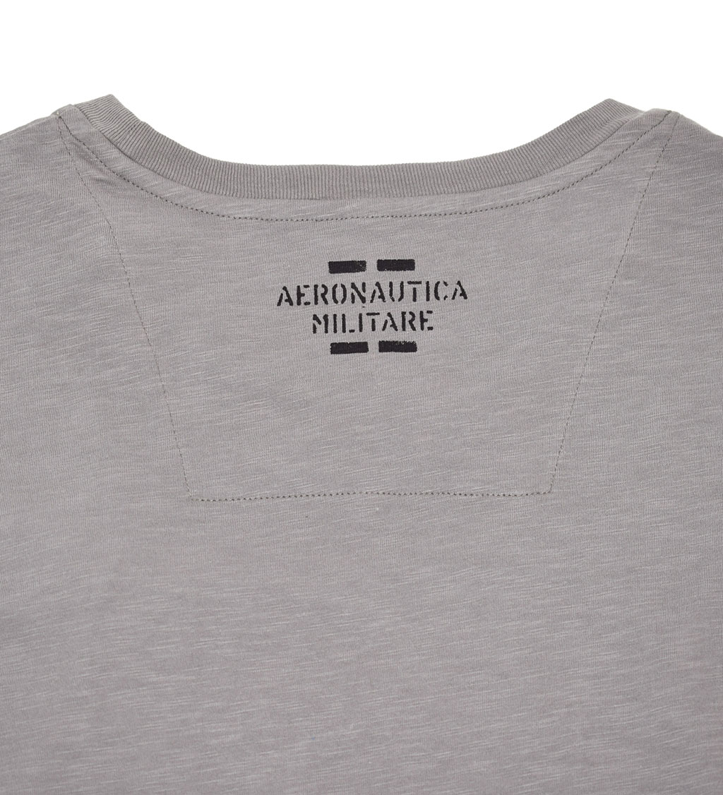 Футболка AERONAUTICA MILITARE SS 20/IN grigio topo (TS 1729) 