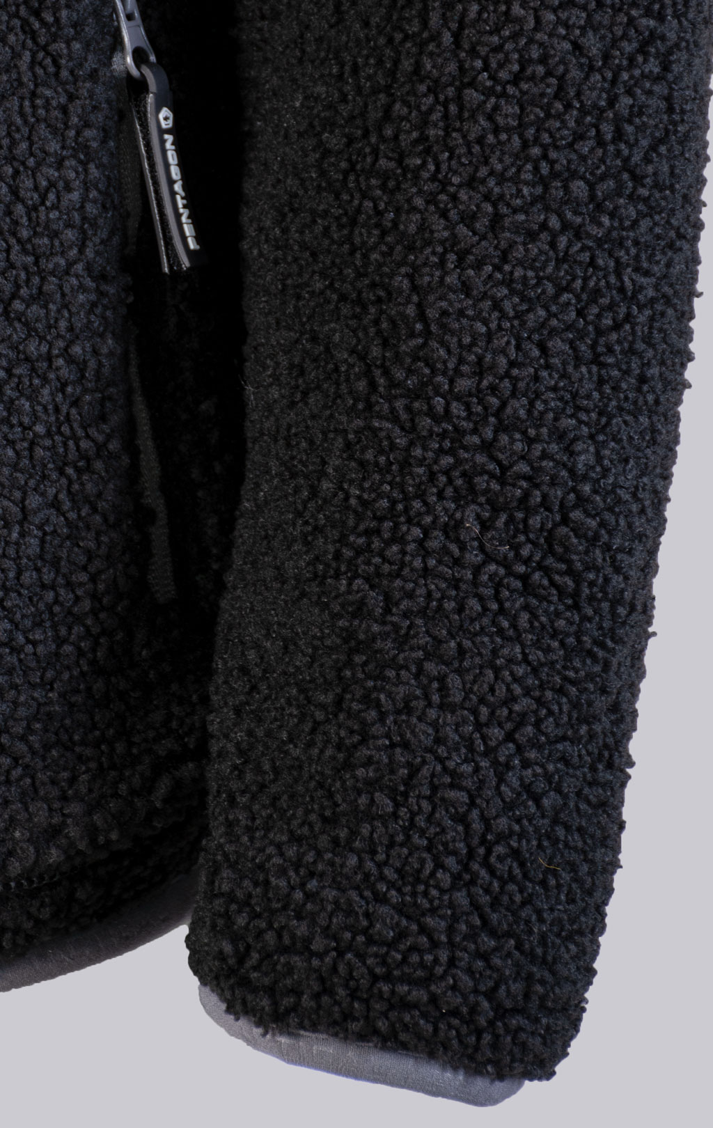 Куртка с капюшоном Pentagon SHERPA IANOS 2 in 1 флис black/grey wolf 09057 