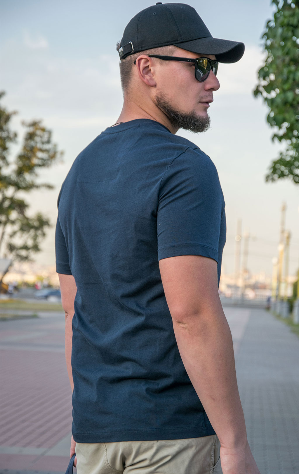 Футболка AERONAUTICA MILITARE SS 22/TR dark navy (TS 1940) 