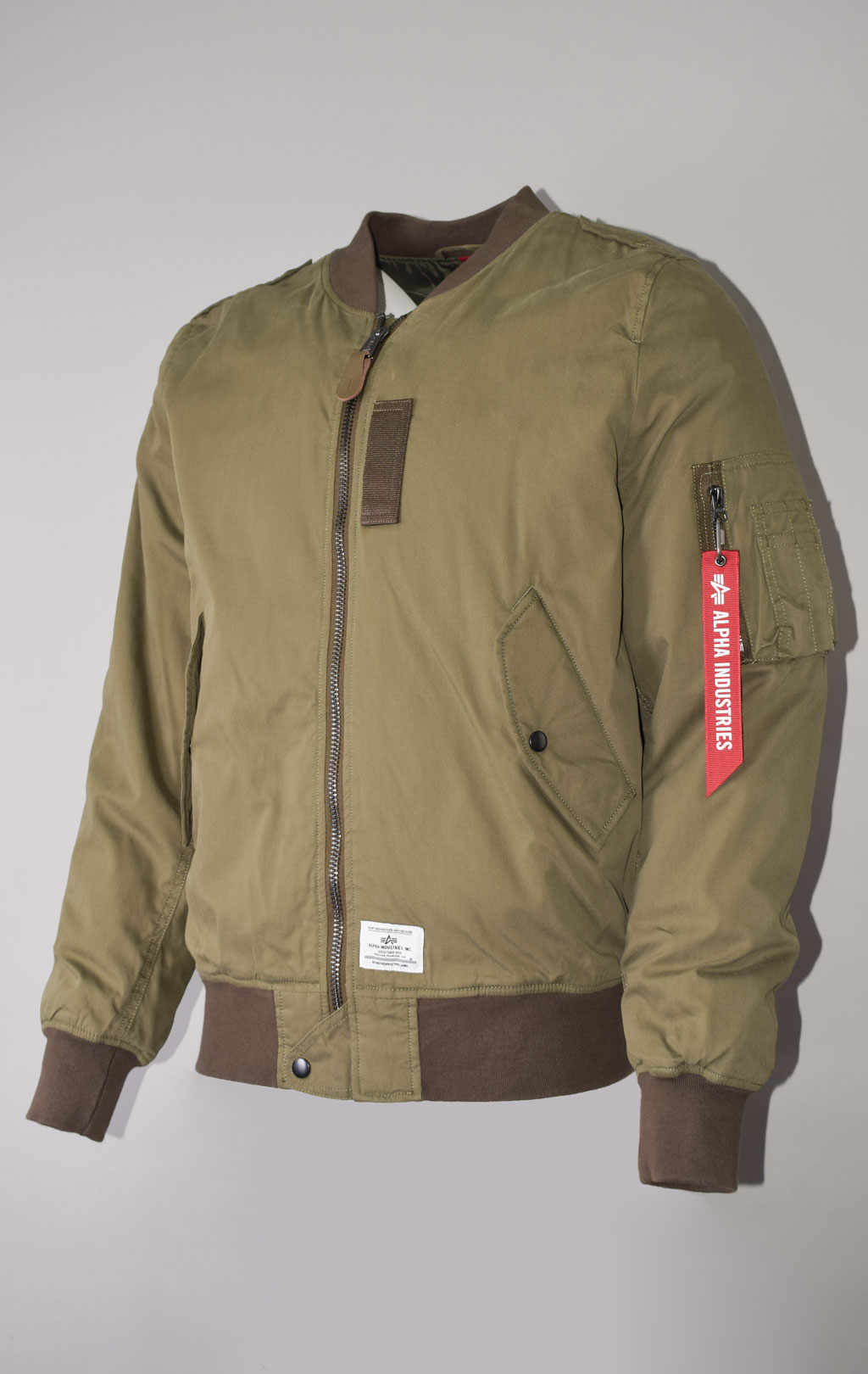 Ветровка ALPHA INDUSTRIES CTN GEN-II FLIGHT JACKET L-2B SS 23 m OG-107 green 