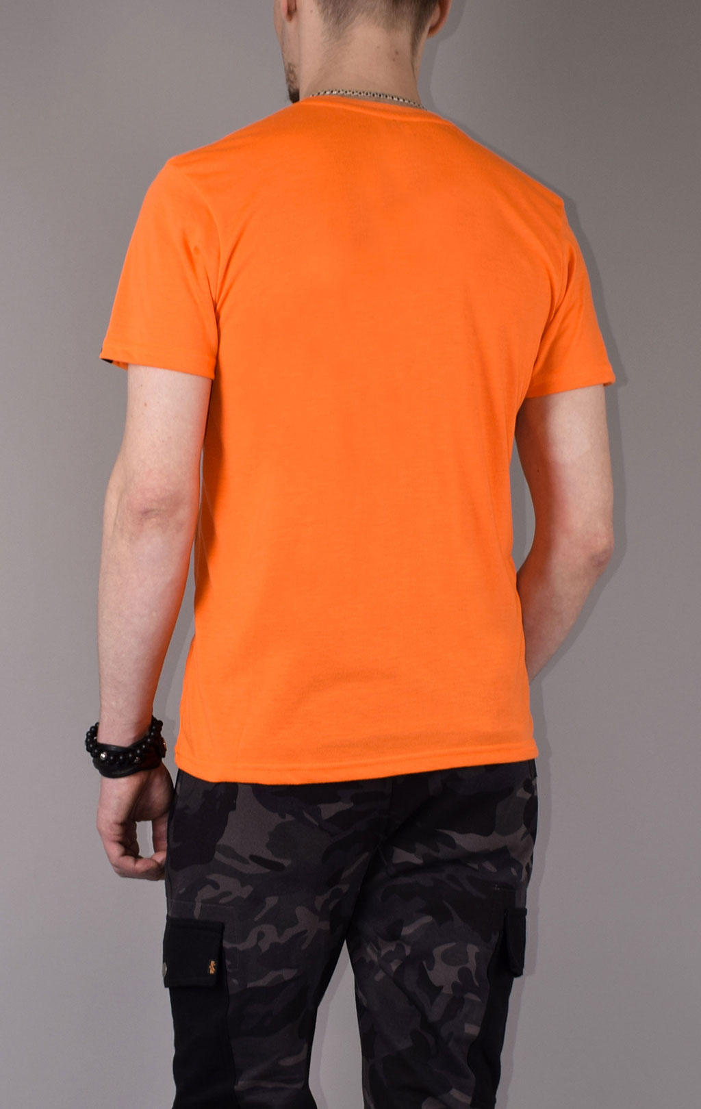 Футболка ALPHA INDUSTRIES BASIC T neon/orange 