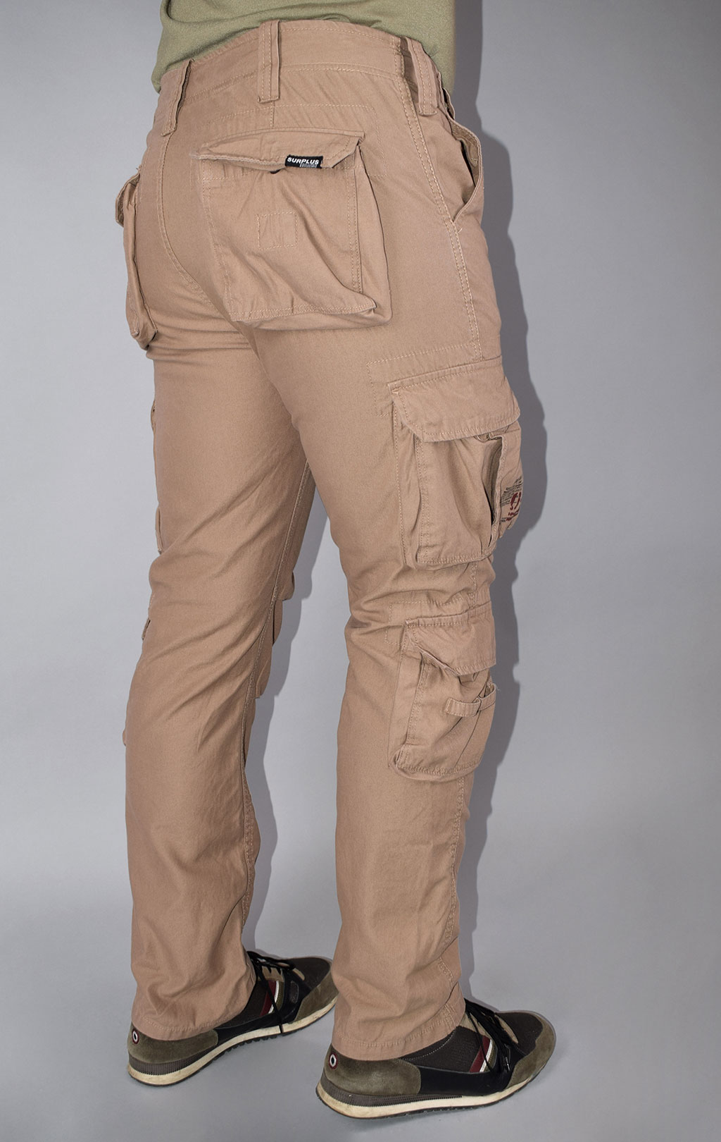 Брюки-карго Surplus AIRBORNE SLIMMY khaki 