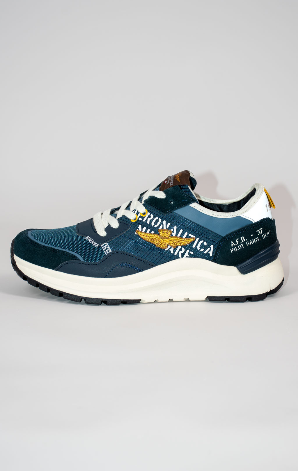 Кроссовки AERONAUTICA MILITARE SS 25/CN blue navy (SC 286) 