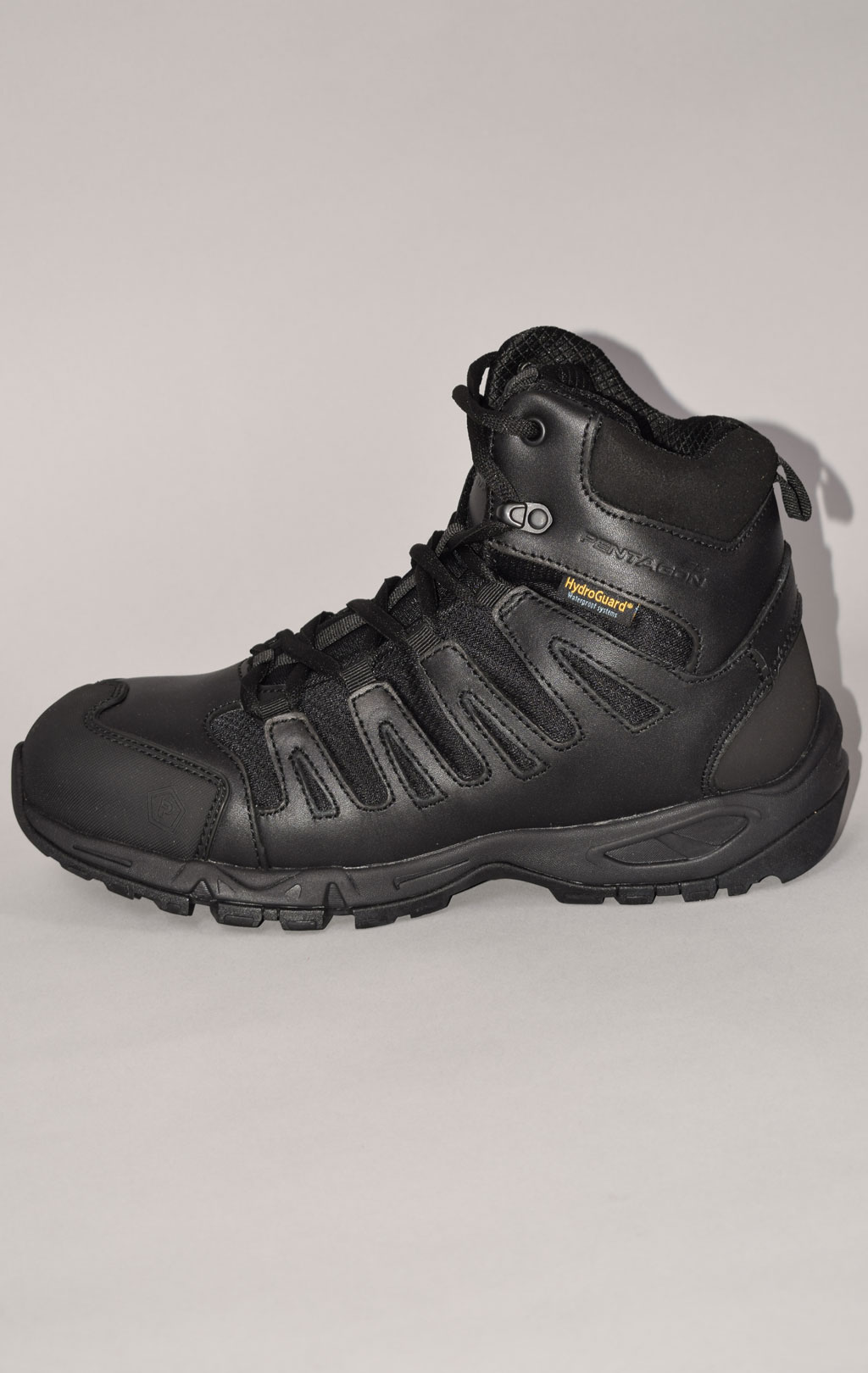 Ботинки тактические Pentagon HydroGuard ACHILLES TACTICAL кожа/нейлон black 15030 
