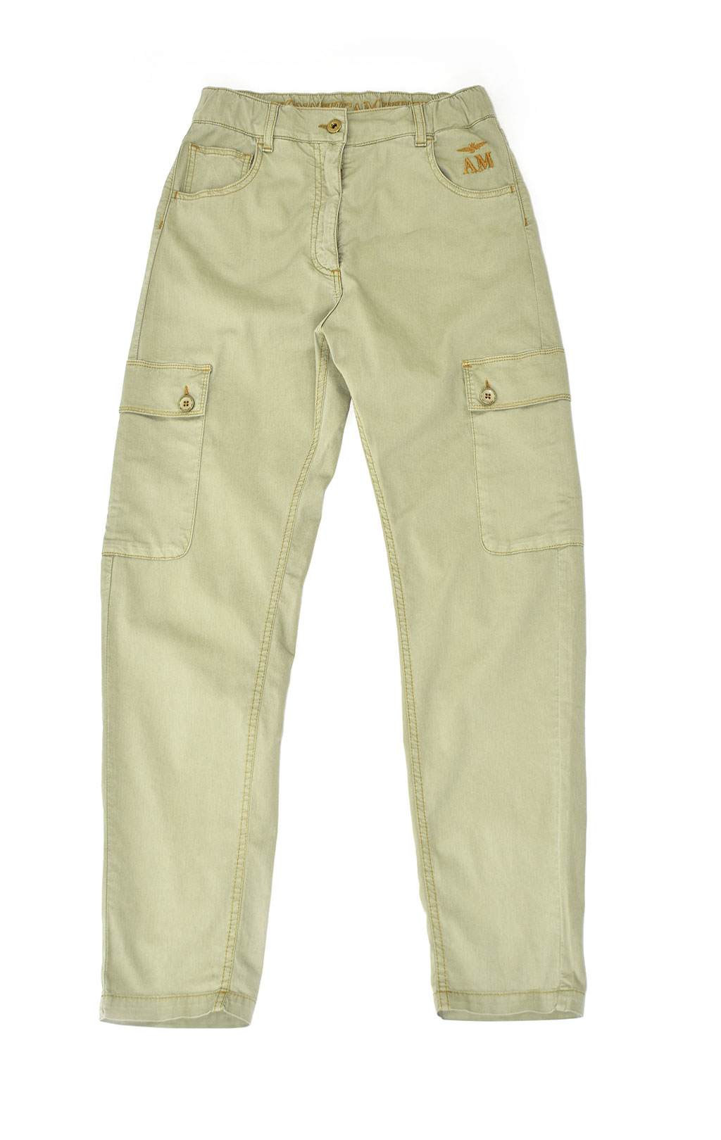Женские брюки-карго AERONAUTICA MILITARE SS 21/AL menta (PA 1448) 