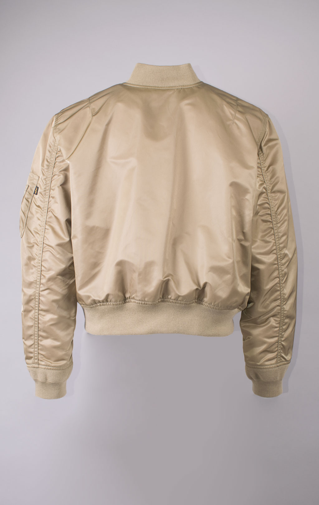 Женская ветровка-бомбер ALPHA INDUSTRIES CROPPED FLIGHT JACKET L-2B SS 22 m vintage khaki 