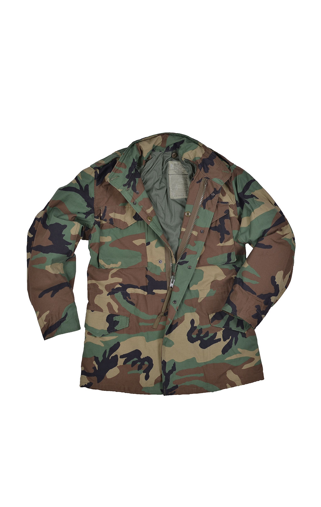 Куртка CLASSIC M-65 camo woodland США