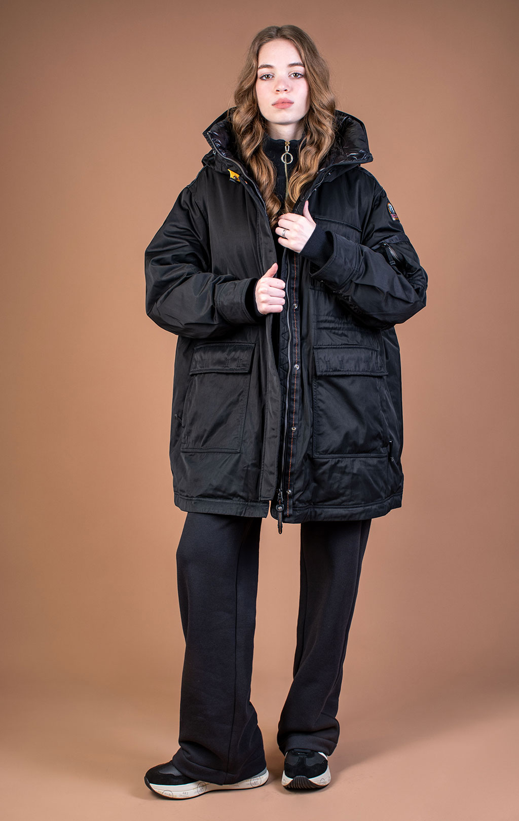 Женская куртка-пуховик PARAJUMPERS NETTIE FW 25/26 black 
