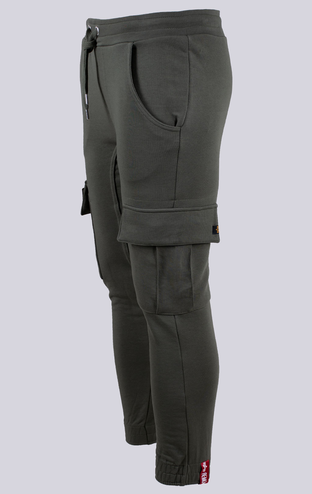 Брюки спортивные джоггеры ALPHA INDUSTRIES TERRY JOGGER dark olive 