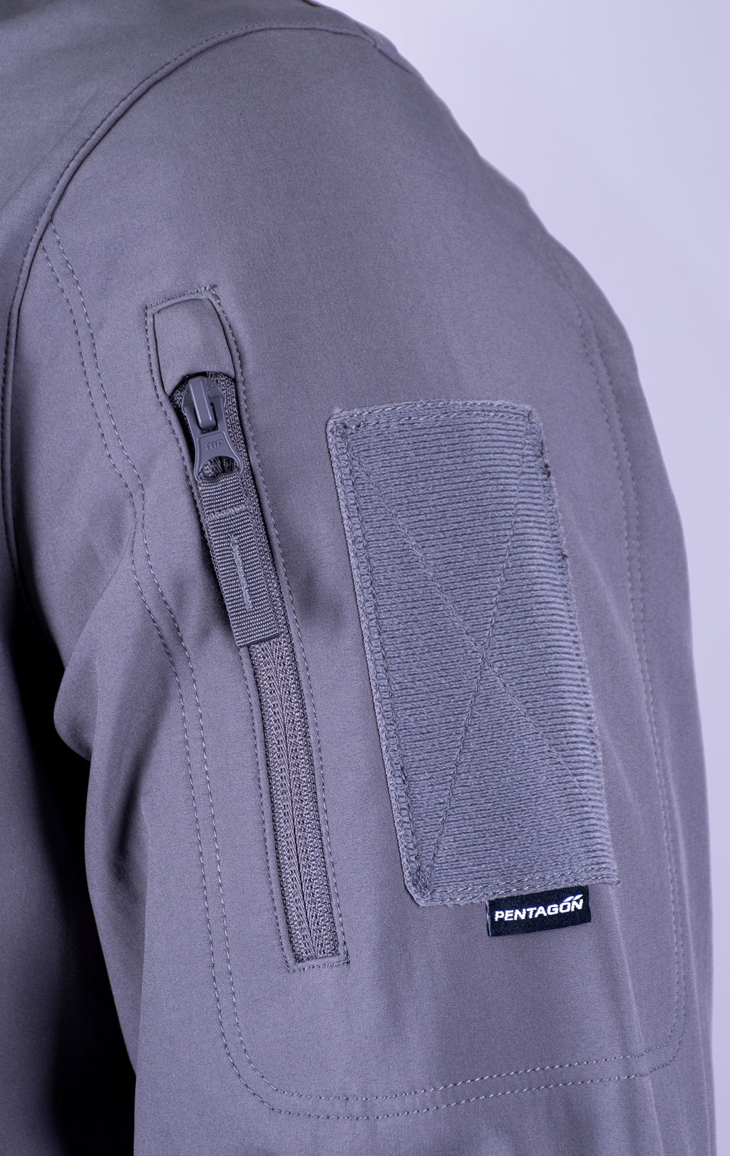 Куртка тактическая softshell Pentagon мембрана ARTAXES Soft Shell grey wolf 08011 