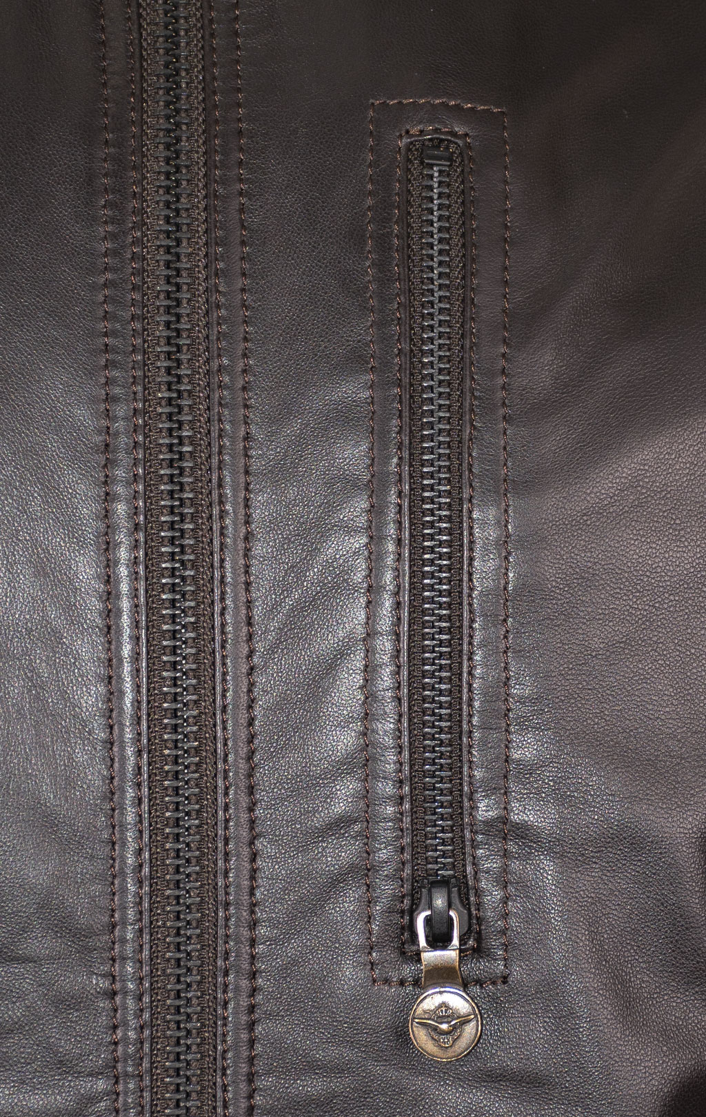 Куртка-бомбер KODZIC EMIRATE PILOT кожа brown (1306) 