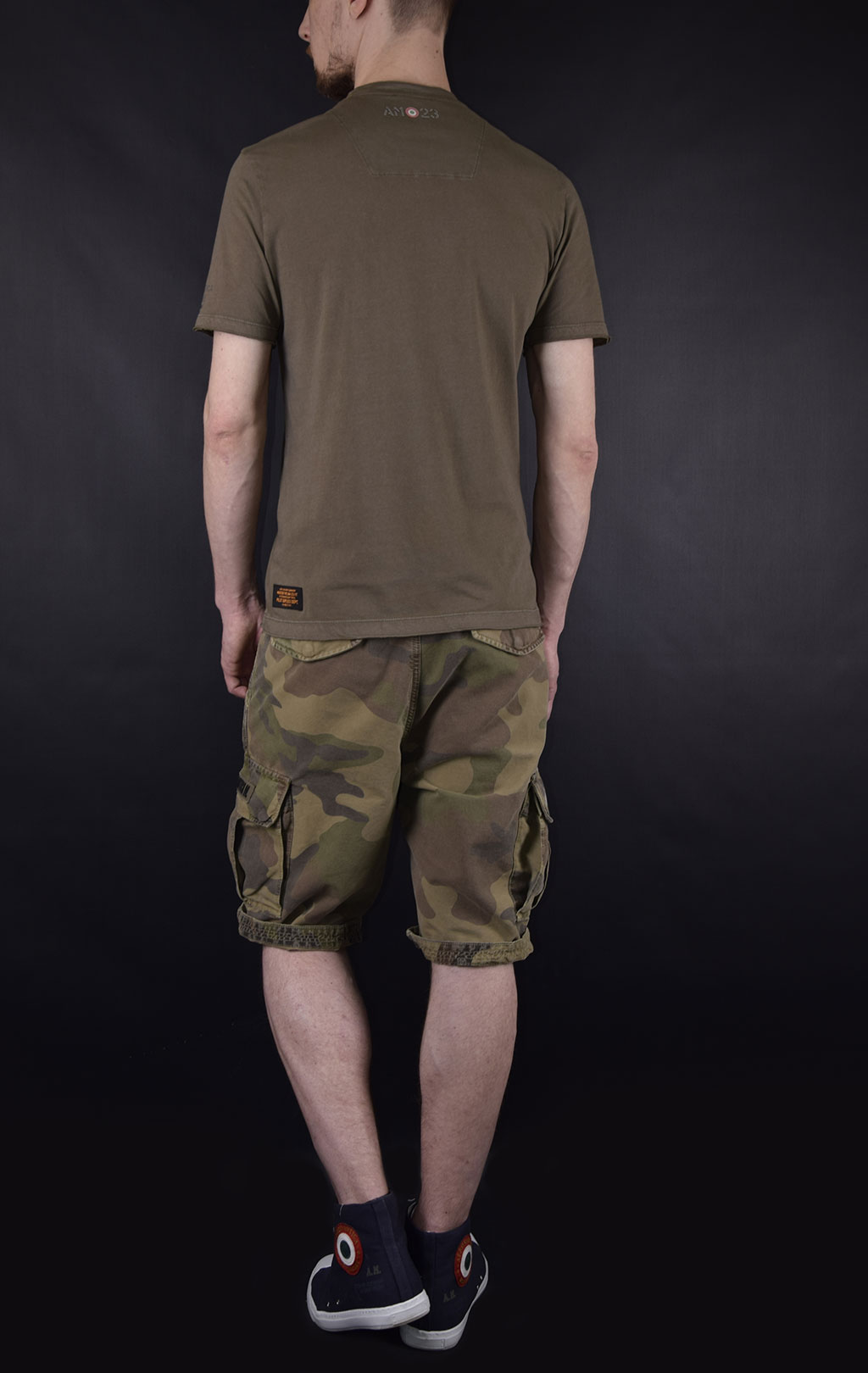 Футболка AERONAUTICA MILITARE SS19 green mountain (TS 1601) 