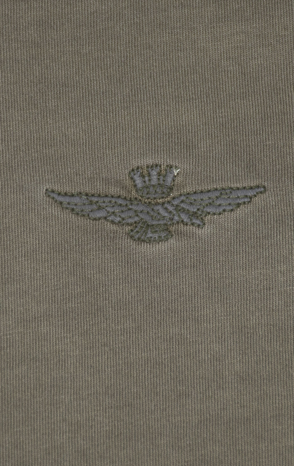 Футболка AERONAUTICA MILITARE big size SS 25 m/TR military olive washed (TS 2392) 