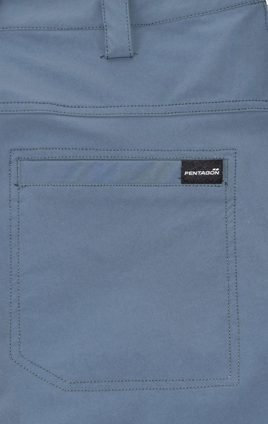 Брюки тактические Pentagon RENEGADE TROPIC полиэстер91%/эластейн6% stretch blue charcoal (76) 05047 