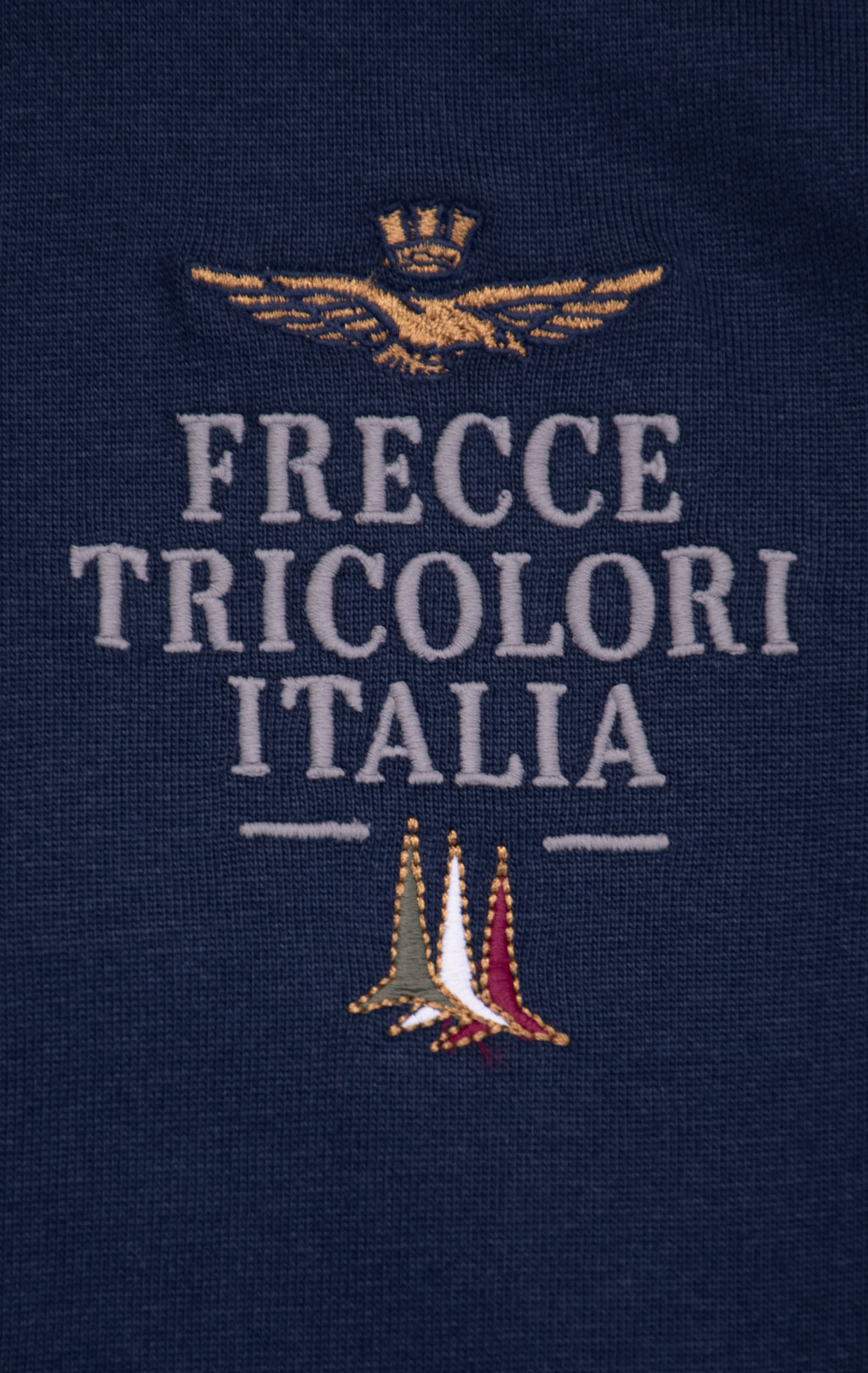 Лонгслив AERONAUTICA MILITARE big size FW 26/27/BD blue navy (TS 2574) 