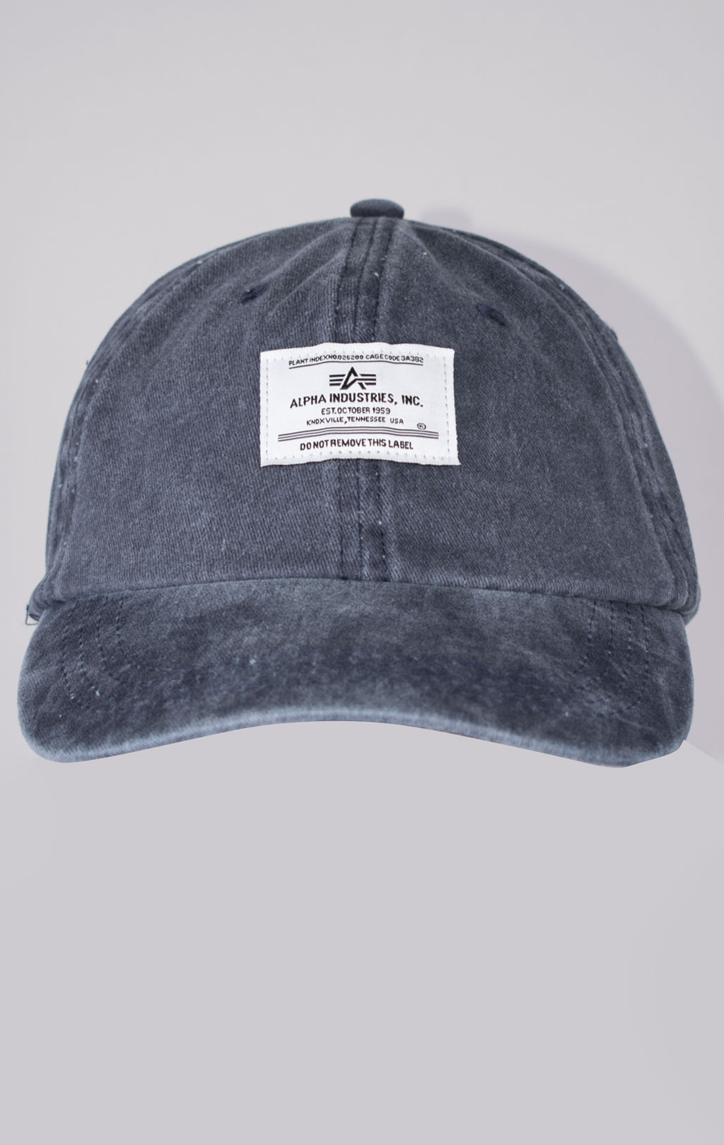 Бейсболка ALPHA INDUSTRIES BATTLEWASH CAP FW 23/24 rep. blue 