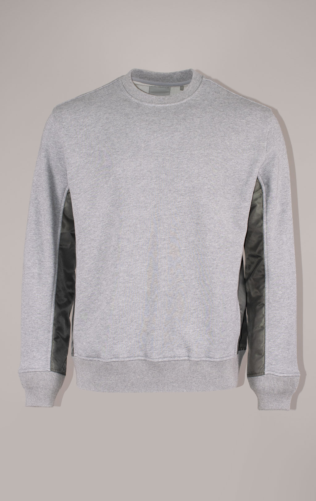 Свитшот ALPHA INDUSTRIES MIXED MEDIA CREWNECK FW 24/25 medium charcoal heather 