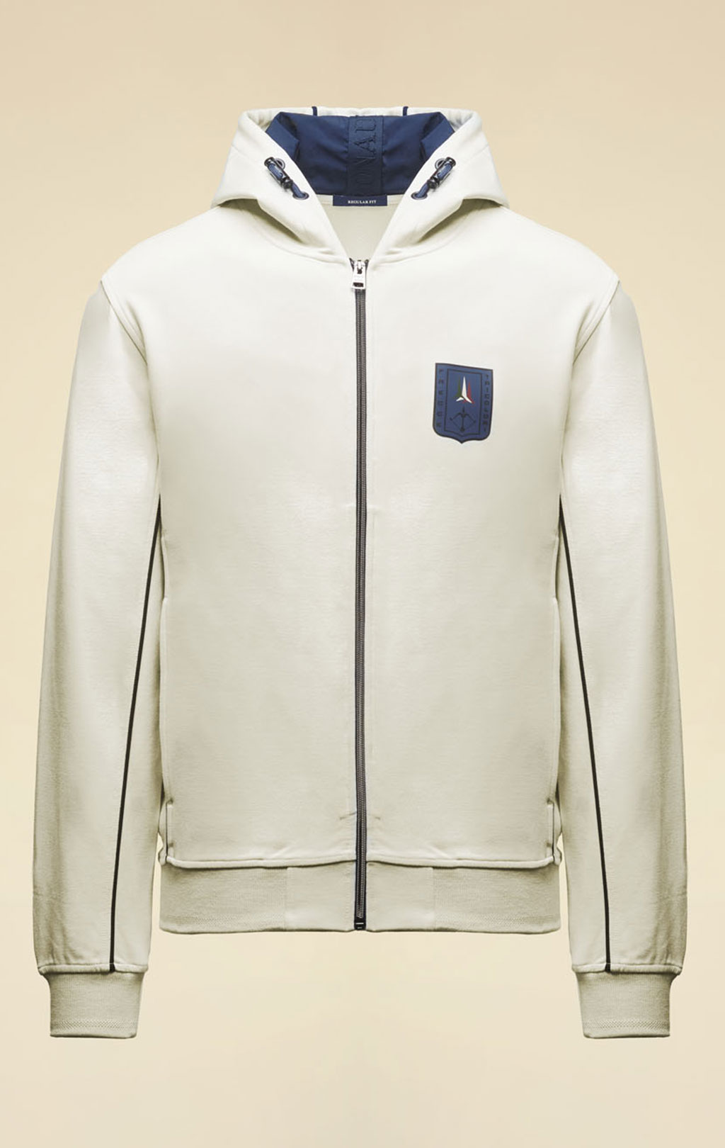 Толстовка с капюшоном AERONAUTICA MILITARE FW 25/26/TR ghiaccio (FE 2064) 