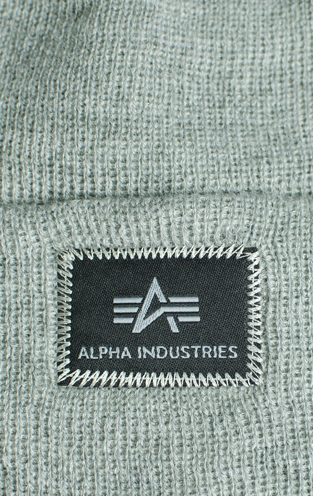 Шапка ALPHA INDUSTRIES X-FIT BEANIE grey heather 