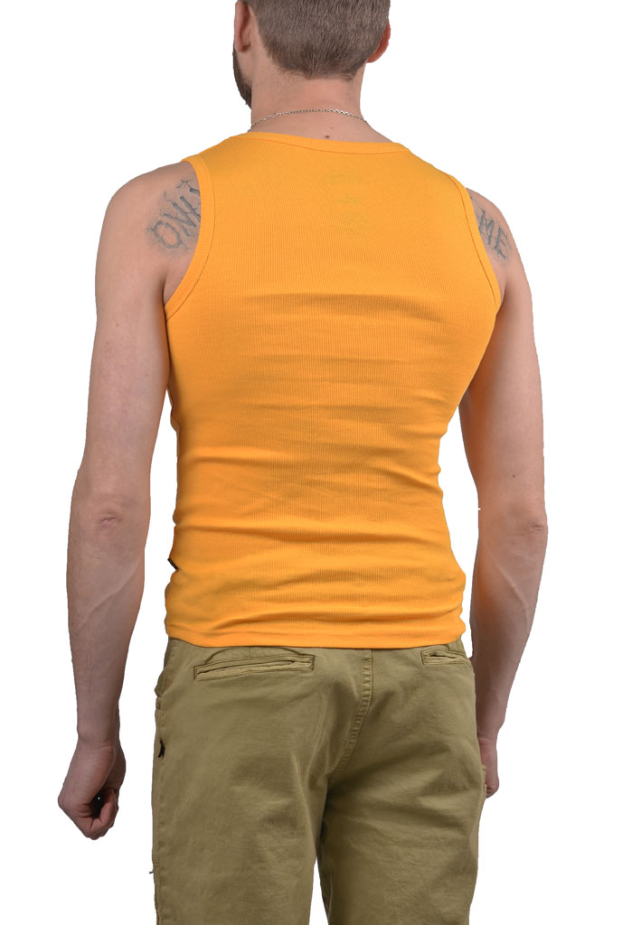 Майка ALPHA INDUSTRIES LOGO TANK yellow 