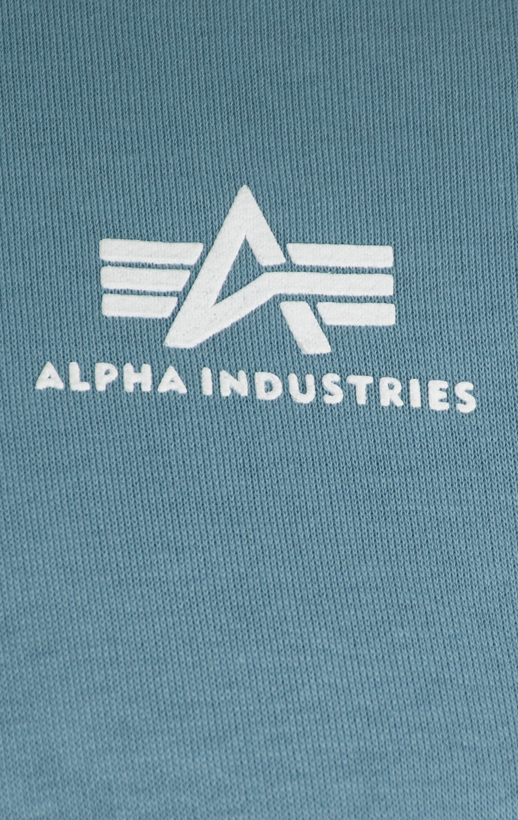 Толстовка ALPHA INDUSTRIES BASIC HOODY SMALL LOGO greyblue 