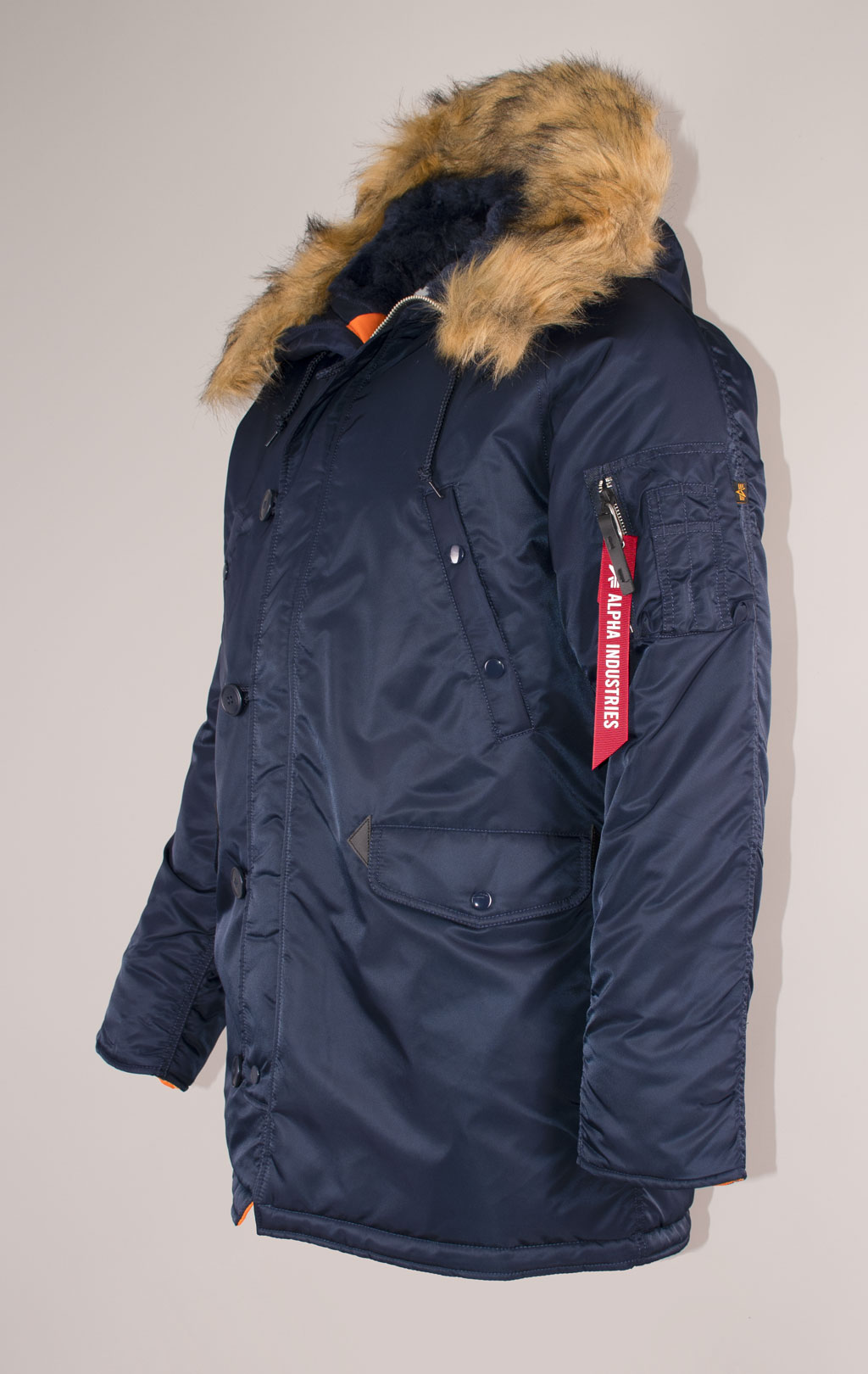 Аляска ALPHA INDUSTRIES N-3B REGULAR FIT PARKA FW 26/27 rep. blue 