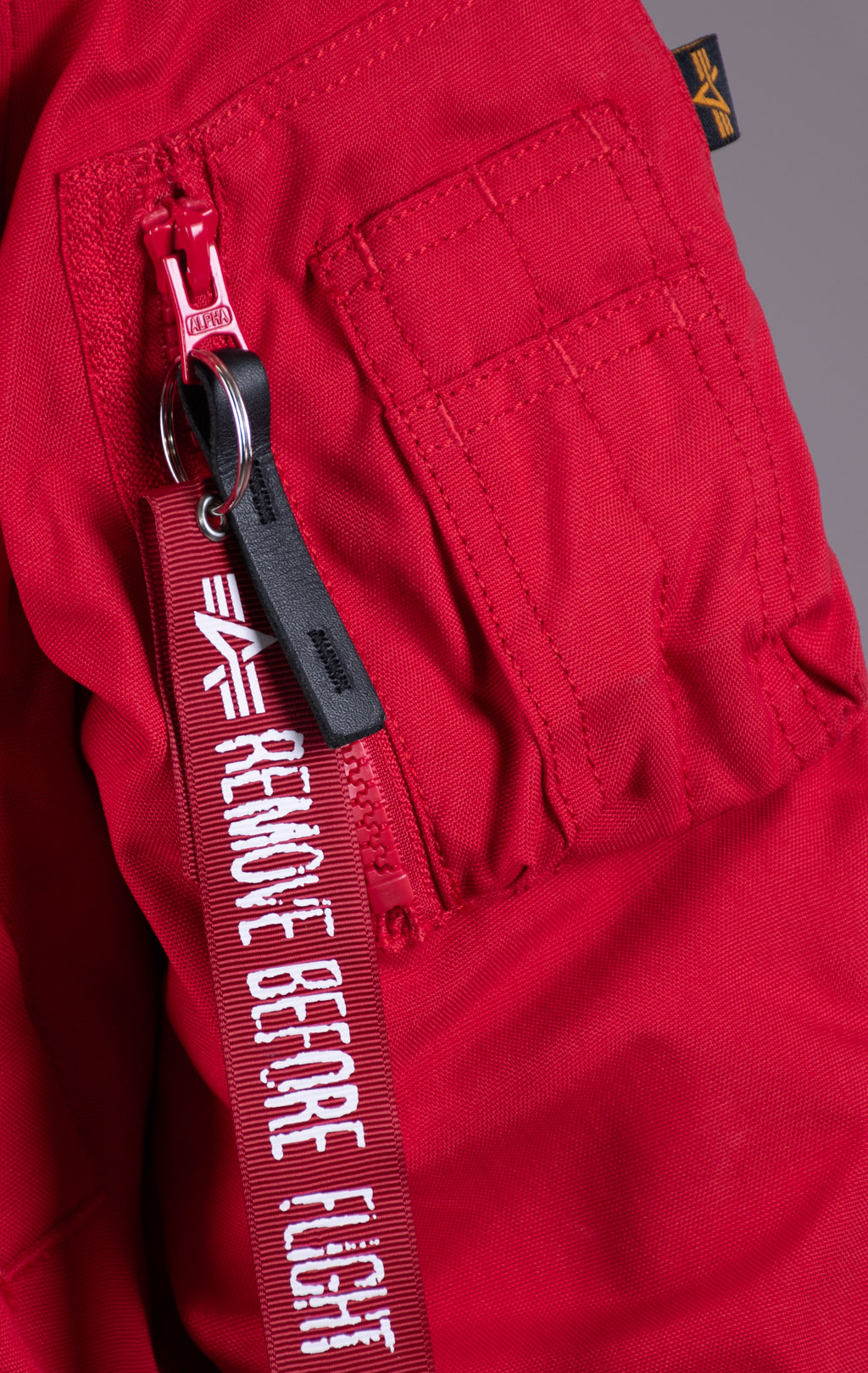 Женская аляска ALPHA INDUSTRIES EXPLORER red speed 