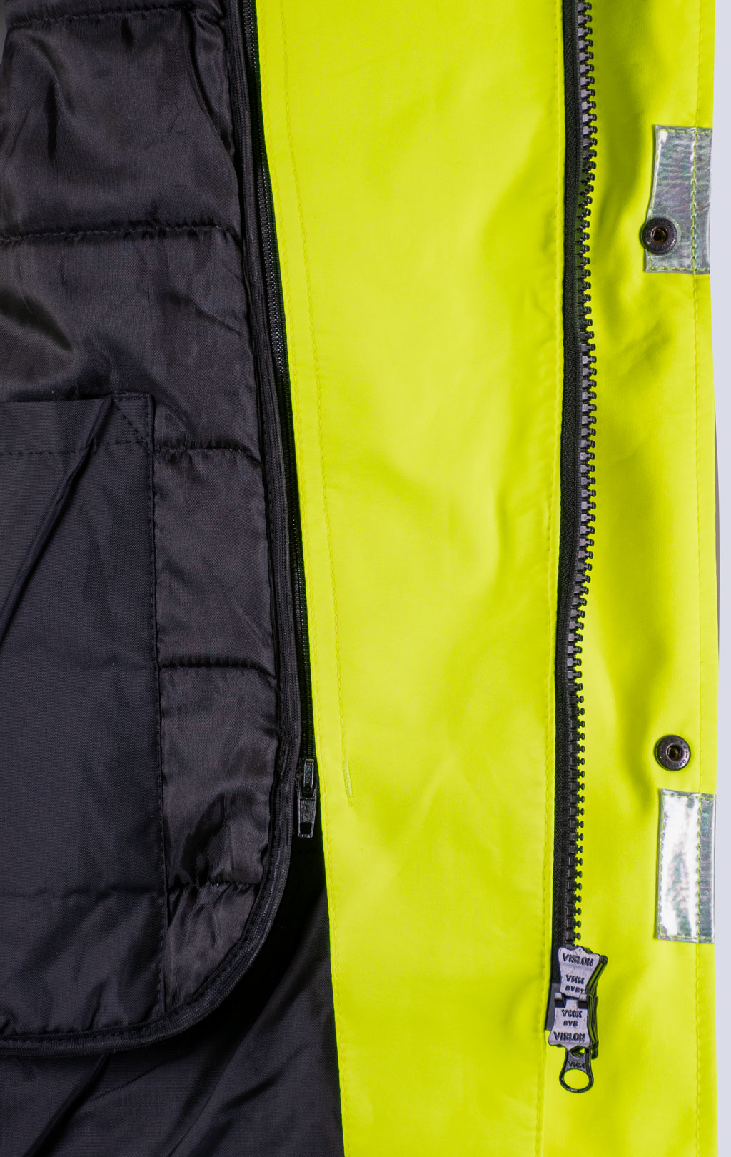 Куртка непромокаемая Gore-Tex POLICE Gore-Tex светоотражающая утеплённая б/у Англия