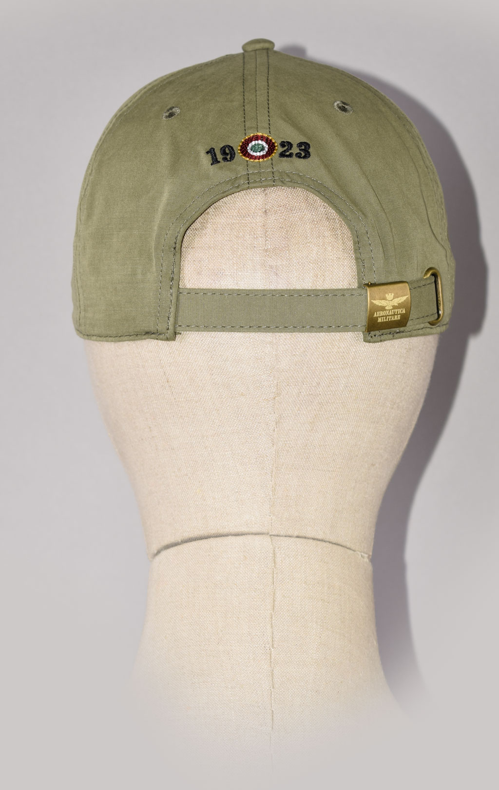 Бейсболка AERONAUTICA MILITARE SS 22/CN green military (HA 980) 