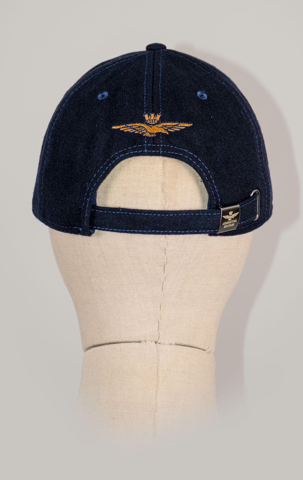Бейсболка AERONAUTICA MILITARE шерсть FW 25/26/CN blue navy (HA 1226) 