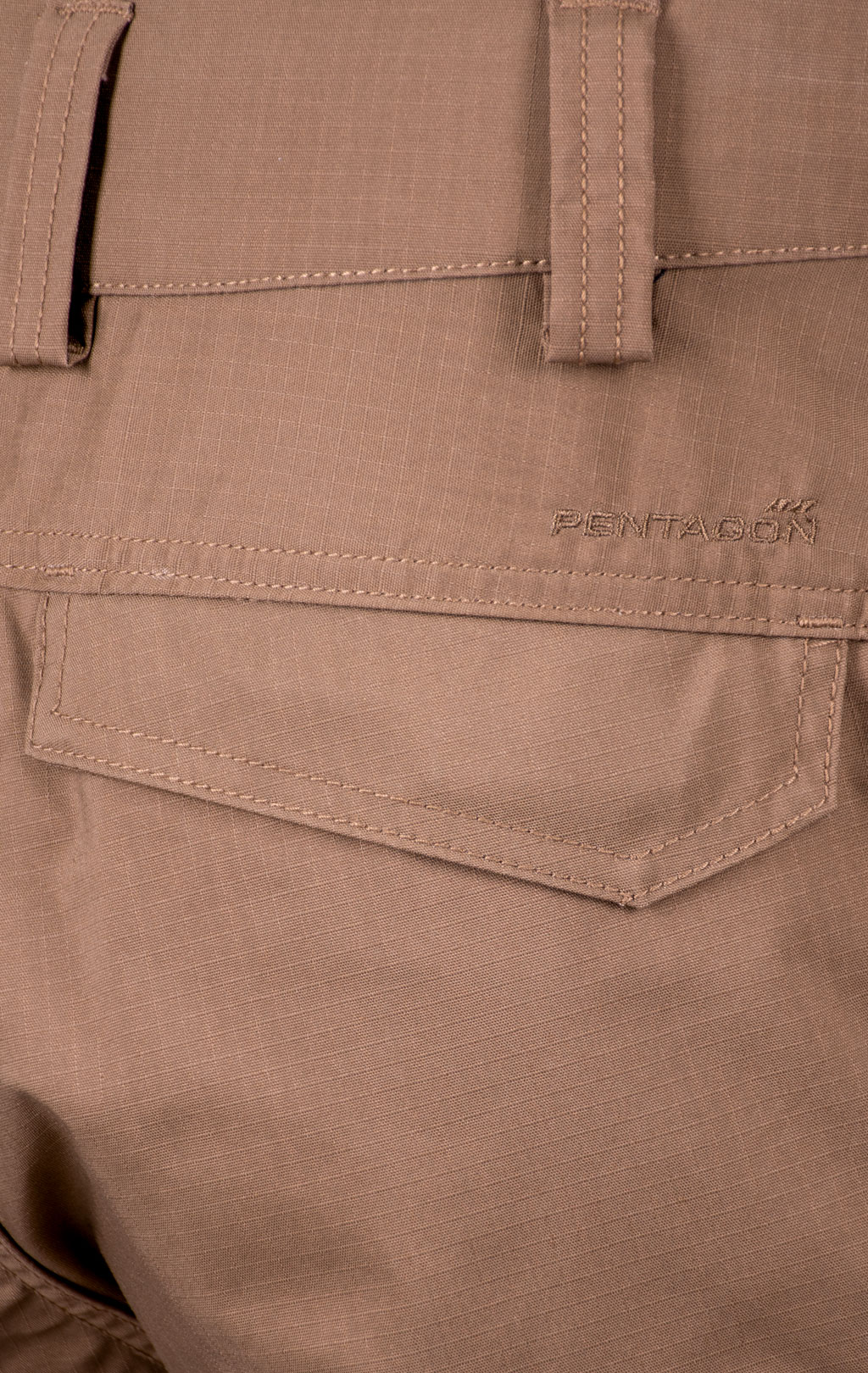 Брюки тактические Pentagon WOLF big size хлопок35%/полиэстер65% Rip-Stop stretch coyote 05031 