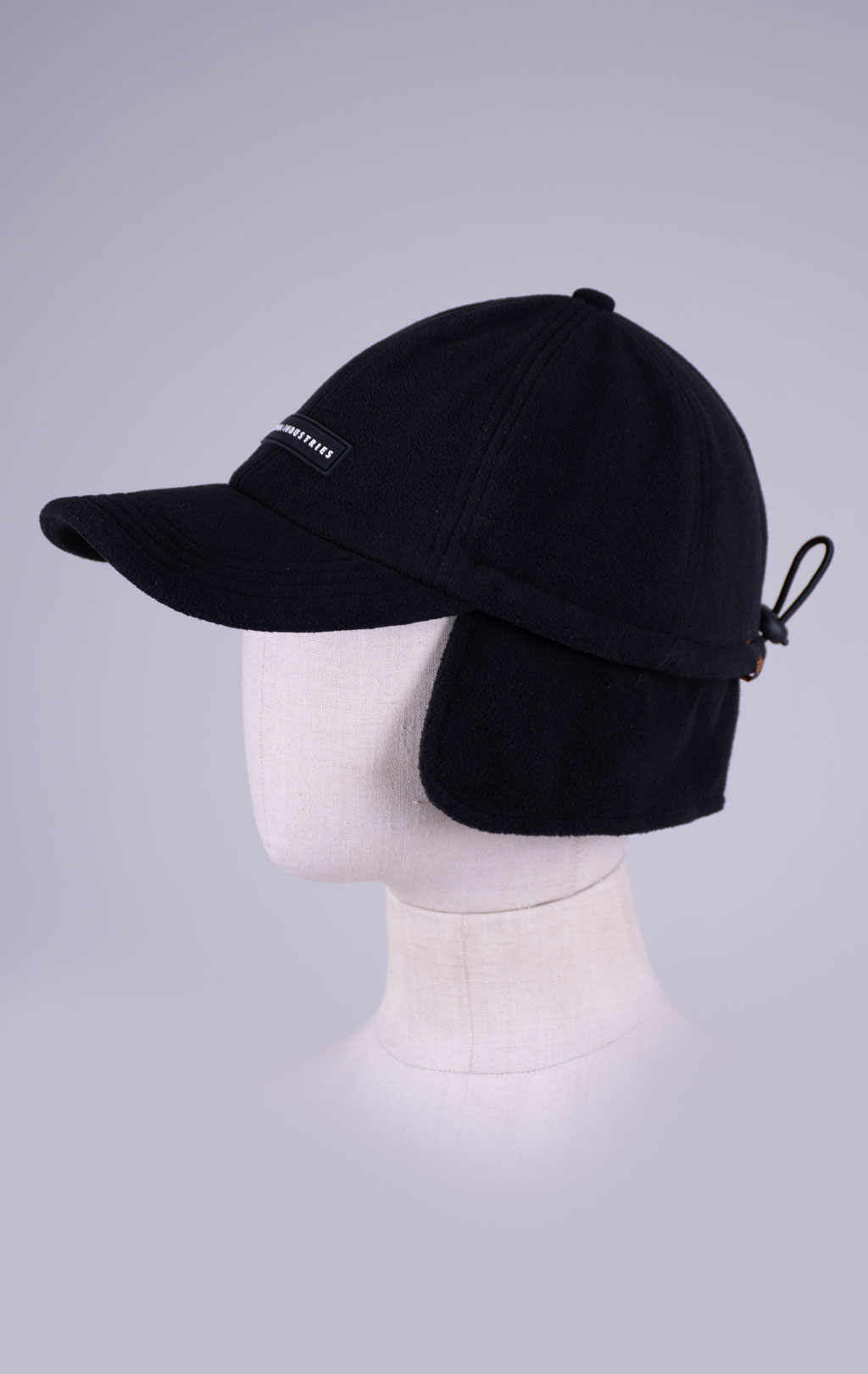 Бейсболка ALPHA INDUSTRIES SNOW CAP RUBBER LOGO black 