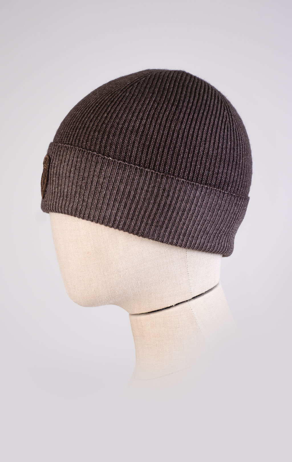 Шапка вязаная BLAUER OLIVER FW 25/26 chestnut (A05296) 