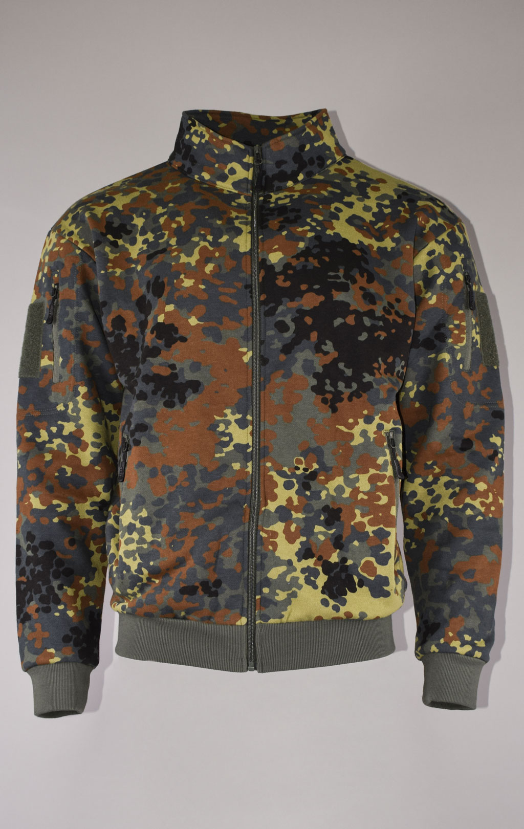 Толстовка на молнии MFH TACTICAL flecktarn 