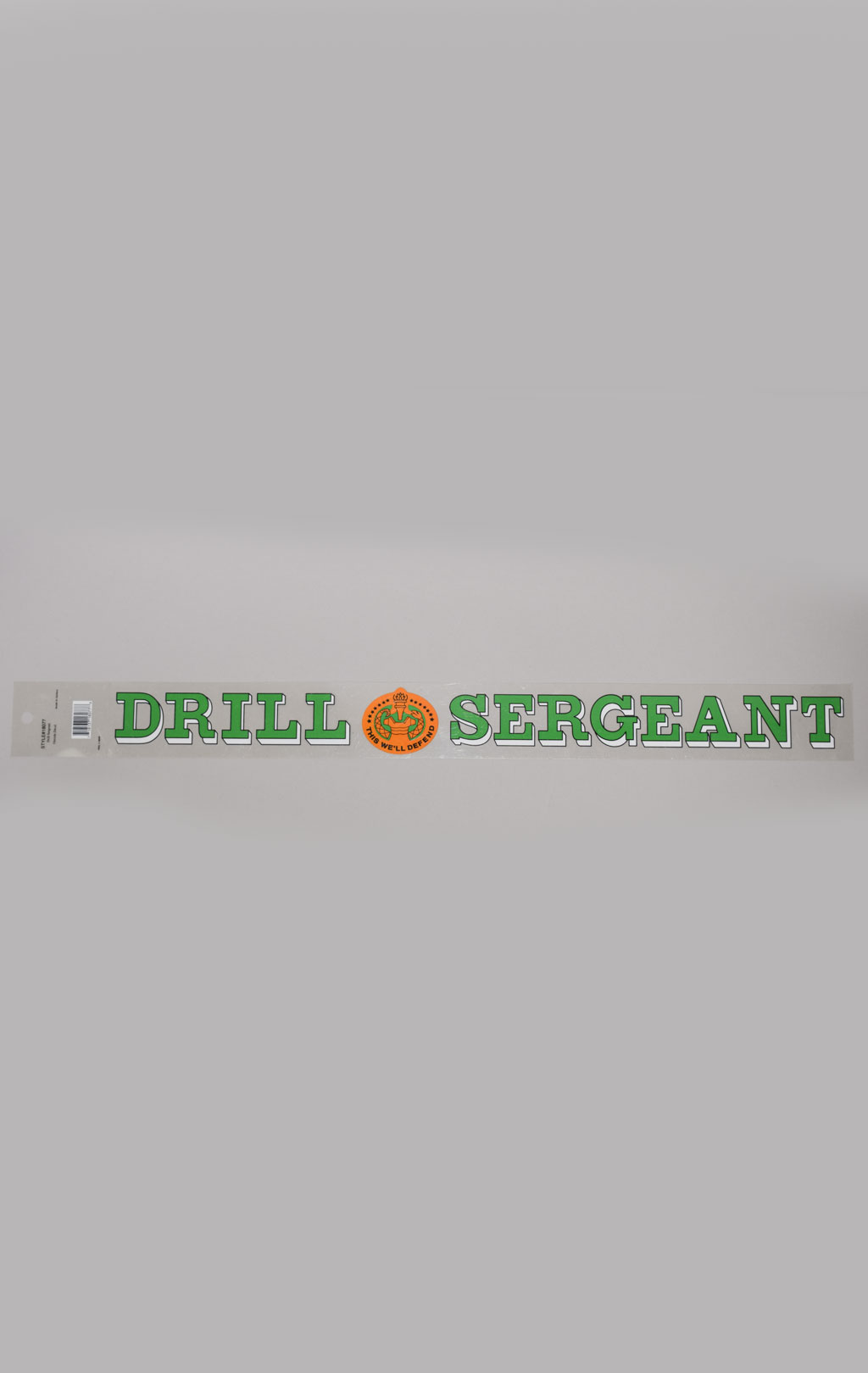 Наклейка DRILL SERGEANT #18077 США