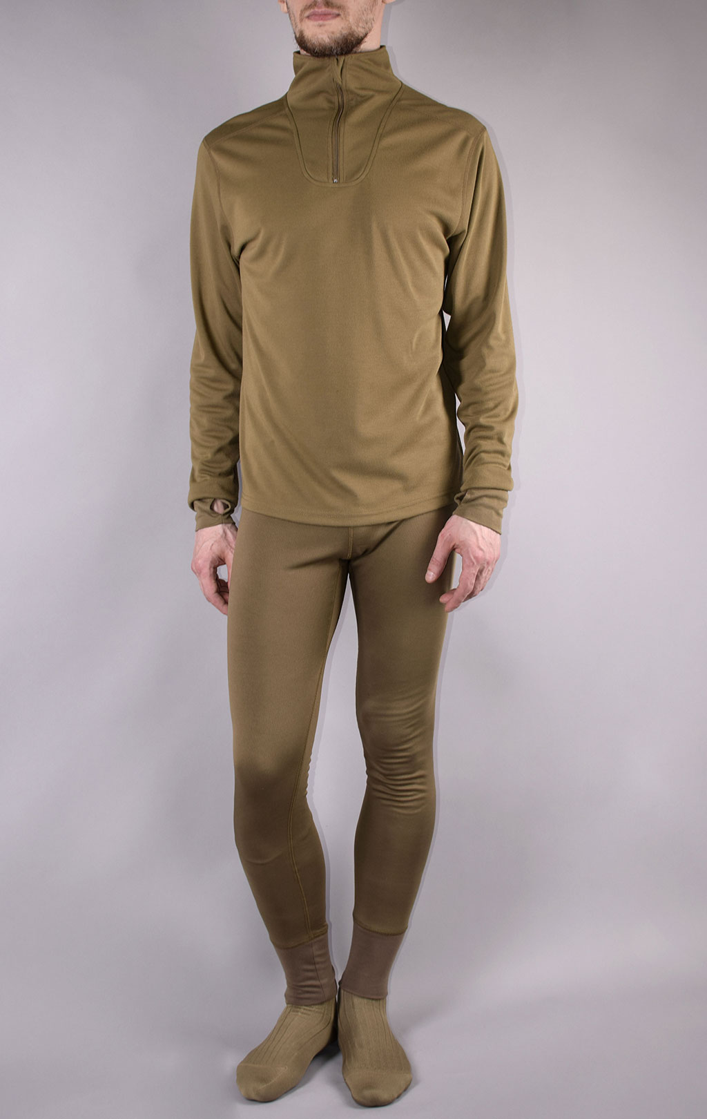 Бельё (рубашка) Base Layer Lightweight Termal Shirt green Англия