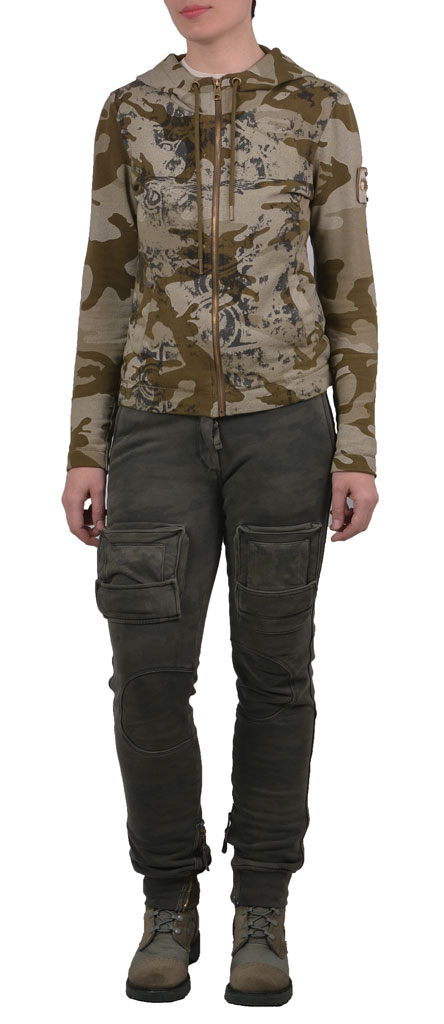 Женская толстовка AERONAUTICA MILITARE camouflage (FE 1016) 