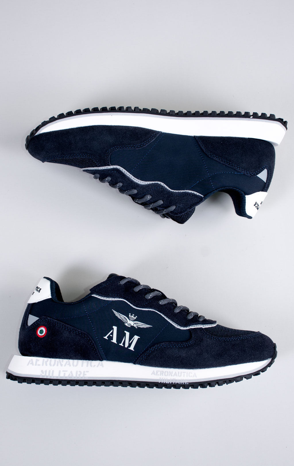 Кроссовки AERONAUTICA MILITARE (SC 0320) SS 26/CN blue scuro 