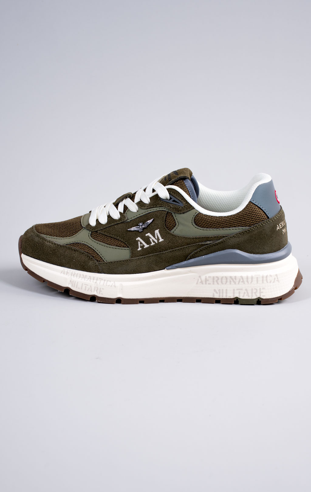Кроссовки AERONAUTICA MILITARE (SC 0318) SS 26/CN oliva 
