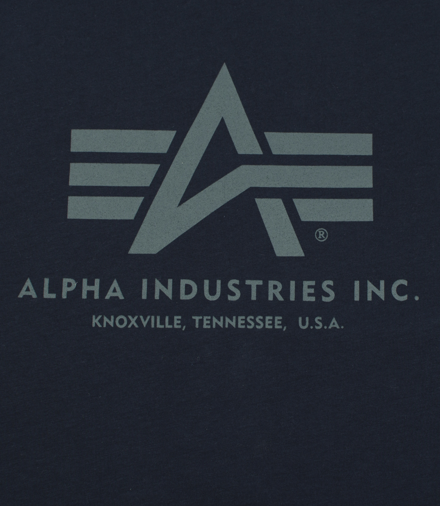 Футболка ALPHA INDUSTRIES BASIC T rep. blue 