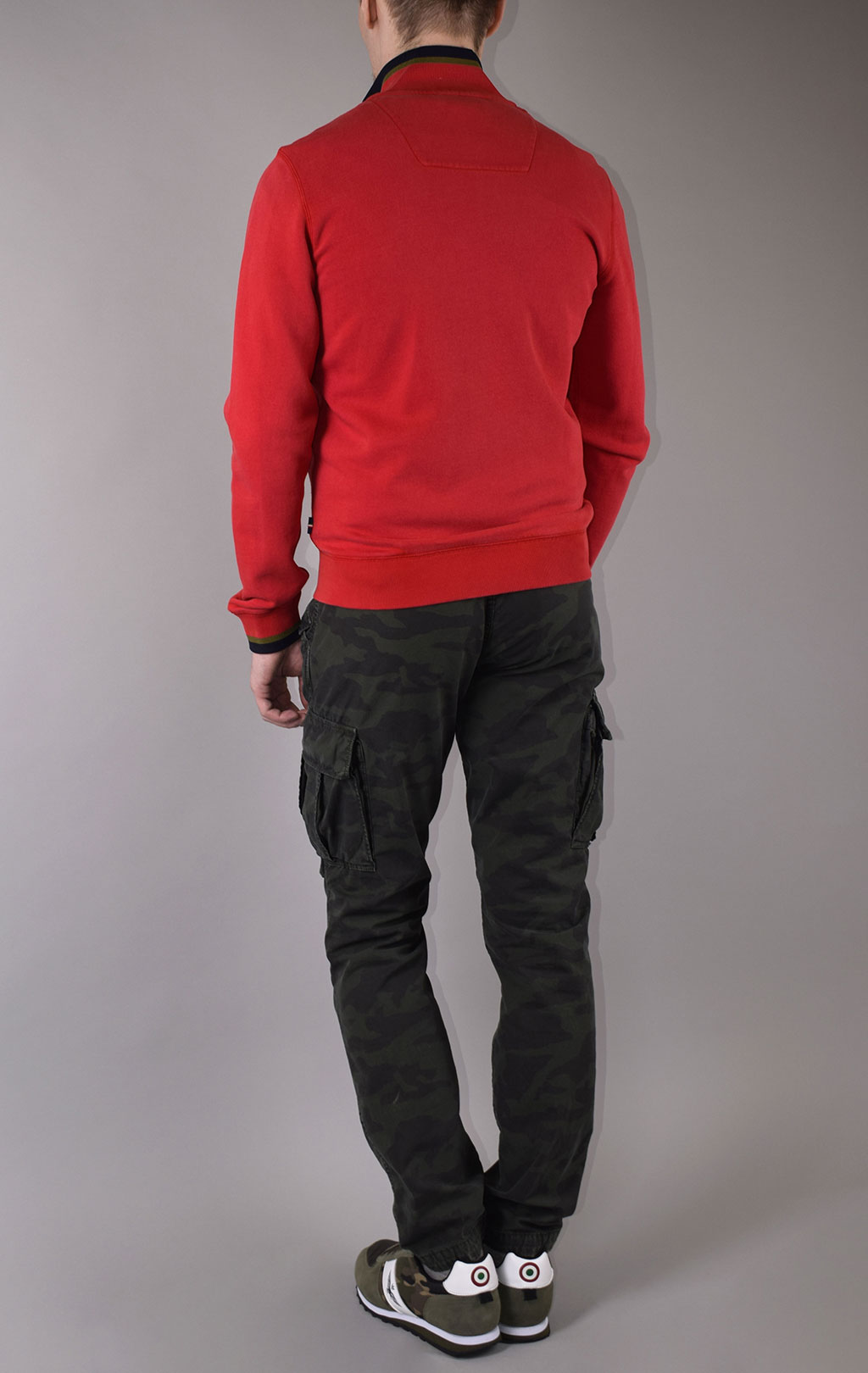 Олимпийка AERONAUTICA MILITARE SS 20/IN rosso (FE 1488) 