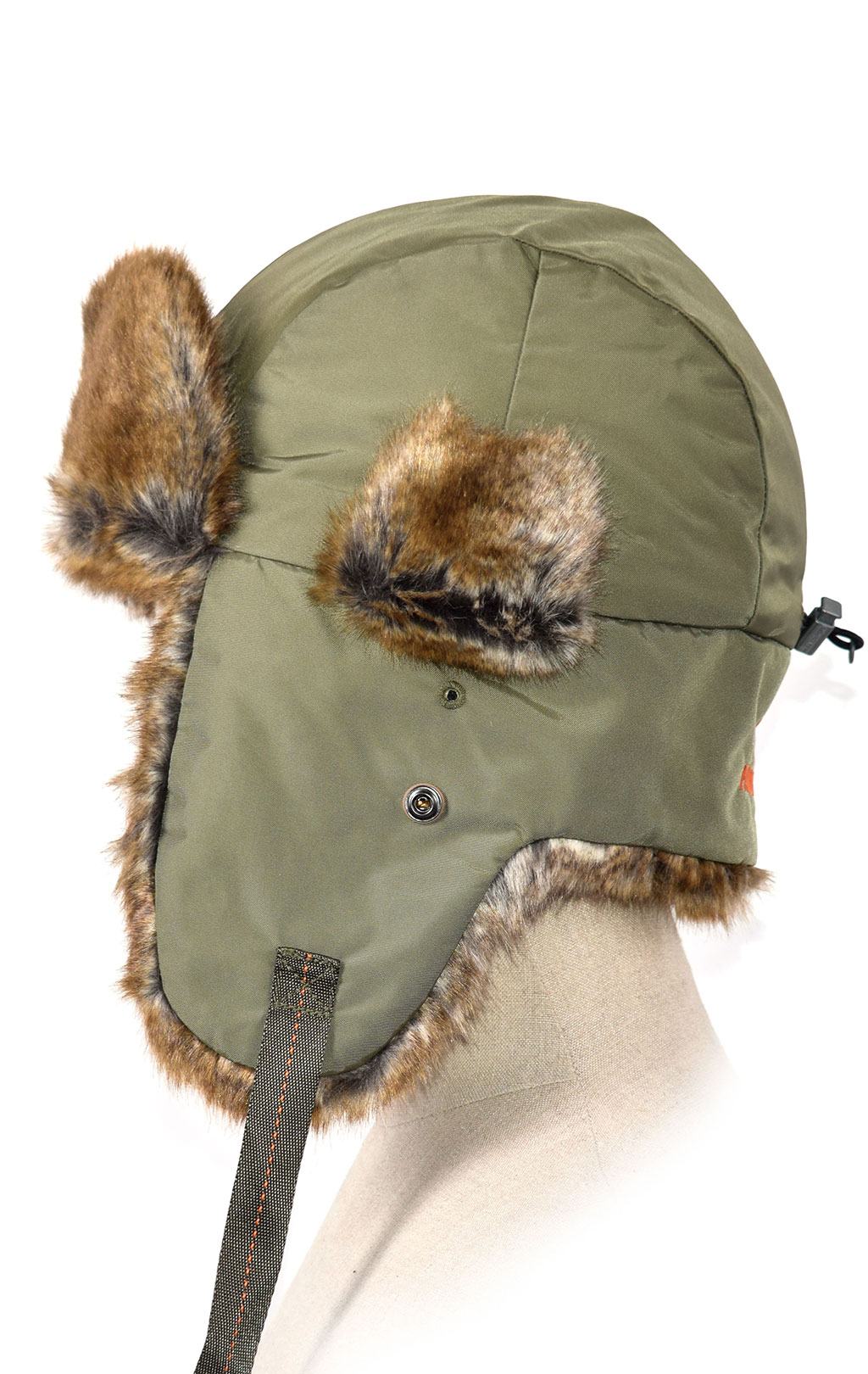 Шапка ушанка PARAJUMPERS AVIATOR HAT FW 19/20 military 