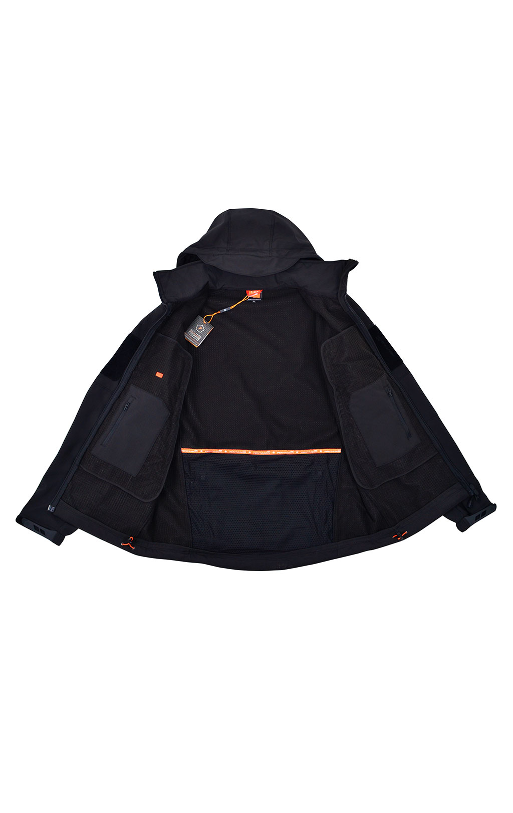 Куртка тактическая softshell Pentagon мембрана ARTAXES big size Soft Shell black 08011 