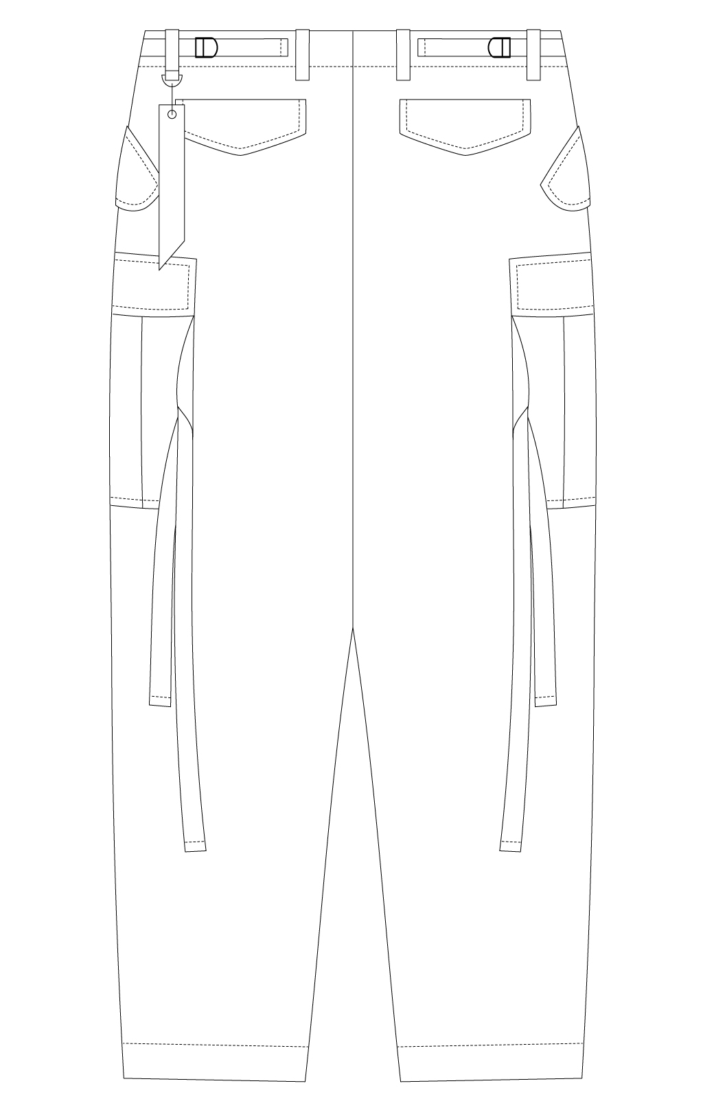 Брюки-карго парашюты ALPHA INDUSTRIES M-65 PANT плотные FW 23/24 chocolate 